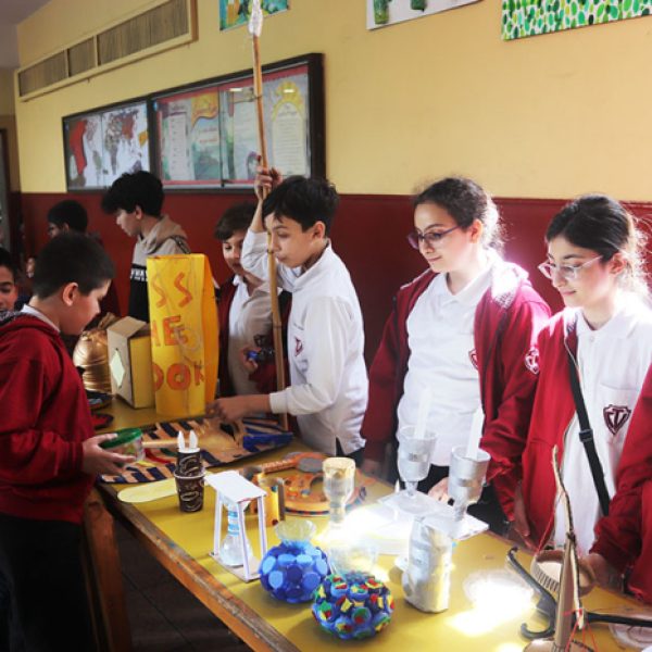 Historical artifacts from recycled material