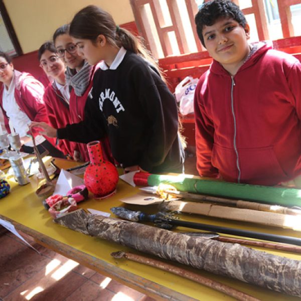 Historical artifacts from recycled material